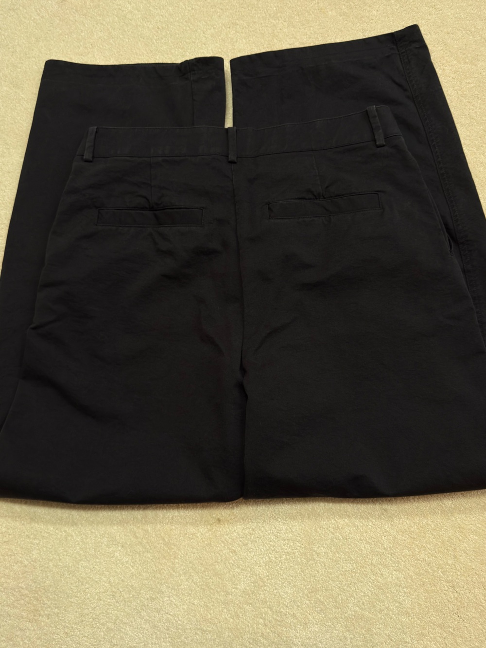 H&M Black Oversized Barrel Pants – Size 10 - Picture 7 of 7